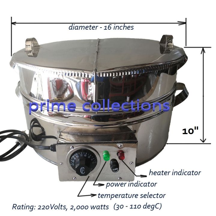 Siomai Siopao Steamer 16 or 20 inches in diameter Bilog with automatic