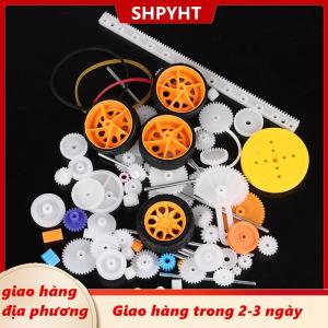 [COD] SHPYHT Giao hàng địa phương 78pcs hộp số Đồ chơi robot động cơ Bánh Răng Nhựa DIY Mô hình phụ kiện