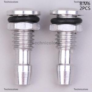 [COD] Technicolore 2pcs aluminium Alloy Water Outlets Thread พร้อมสกรู O-ring สำหรับ RC Boat M6 M8
