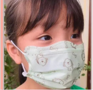 1 thùng 100 cái khẩu trang cua cho trẻ em từ 5-12 tuổi