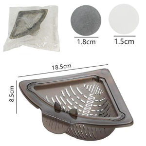 Magnetic Suction Corner Sink Strainer 2026 New Upgraded Space-Saving Self-Cleaning Sink BasketAutomatic Dumping Sink Strainer BasketSink Food Catcher Basket for Washing Vegetables & Fruits