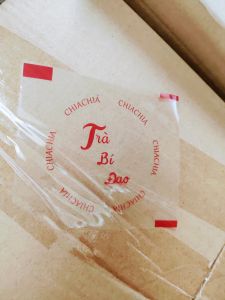 Cuộn màng dán ly 2400 nắp dùng ép ly PP dưới 800ml - mẫu như hình. GIÁ DÙNG THỬ SIÊU TIẾT KIỆM