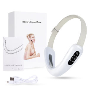 DECINIEE Chin V-Line Up Lift Belt Red Blue LED Photon Therapy Face Slimming Massager Facial Lifting Device Double Chin V Face Care Tools