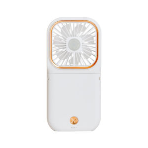 NOXIER 3 In 1 Handheld Mini Folding Fan /Power Bank 5000mah /Mobile Phone Holder /Silent Power USB Portable