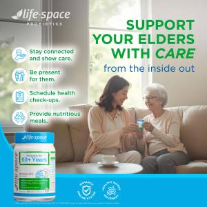 Life Space Probiotic for 60+Years 60 Capsules (EXP: 10/2026)