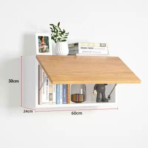 Rarus Floating Wall-Mounted Bookshelf Wall Cabinet Storage Rack Home Wall Cabinets