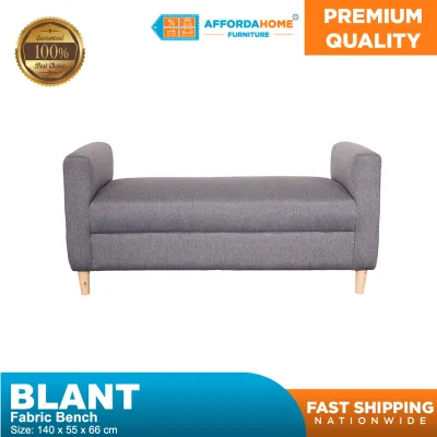 AF Home Blant Fabric Bench