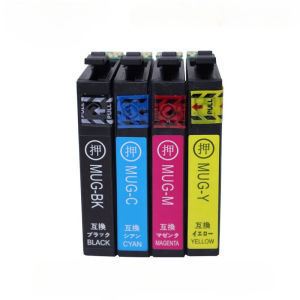 Compatible MUG‑4CL Ink Cartridges Replacement for Epson EW‑052A EW‑452A Printers 4‑Color Set BK/C/M/Y Black 16ml Color 12ml Each