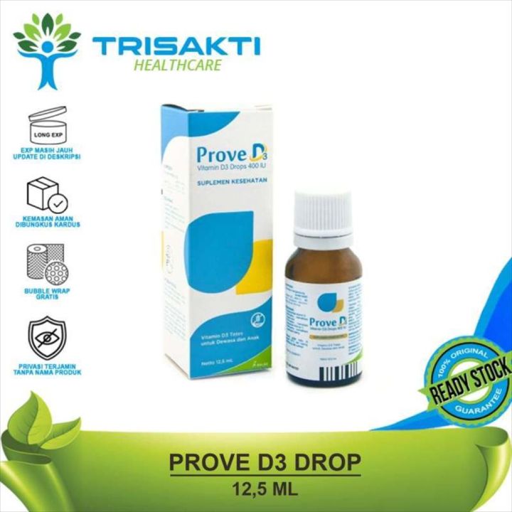 Prove D3 Drop 12.5 ML - Vitamin D3 Cholecalciferol 400 IU