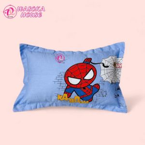 Gối cho bé 2-10 tuổi ruột gòn lông vũ cotton hàn 3D hoạt tiết sinh động gối mềm mát giúp bé ngủ ngon