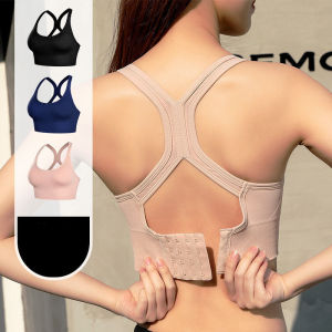 Lizida Sports Bra Womens Shockproof Running Gathers Shape Anti-sagging Fitness Cross Beautiful Back Yoga Vest