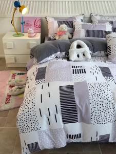 A All cotton pure cotton B Milk Coral Fleece Quilt Cover Single Piece Fleece-Lined Single Bed Cover Student Dormitory Flannel Surface Quilt Sheet LZD