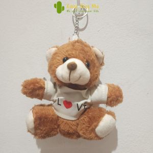 Móc Khóa Thỏ Nhồi Bông Tai Dài Dễ Thương Đáng Yêu Phụ Kiện Túi Xách Treo Balo Xương Rồng Nhỏ