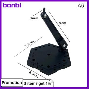 banbi Innovative And Practical Handmade Doll DIY Holder Action Figure Model Base Display Stand Black Bracket For 1 144 HG RG