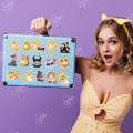 Combo 100 sticker mèo Mỹ Diệu bầy hầy decal siêu dễ thương hot trend hình dán chất liệu chống thấm nước. 