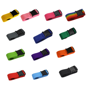 3Pieces Adjustable Suitcase Security Straps Luggage Reinforcement Locking Belt for Frequent Flyers Travel Accessories