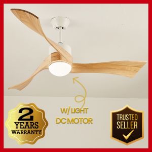 MYKE HC3028  Ceiling Fan (52") (White) (2 yrs Warranty)