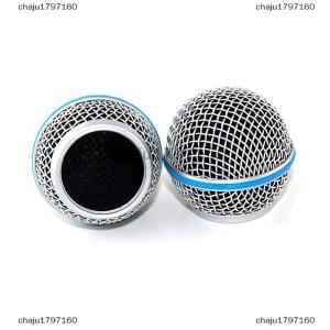 chaju1797160 Đầu nướng micro đầu bi lưới tản nhiệt micro Phụ kiện thay thế đầu lưới micro kim loại phụ kiện tự làm cho Shure beta58a