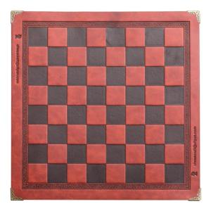 Flat Chess Board International Synthetic PU Leather Chessboard Classic Chess Games Accessories Folding Board Chess Game