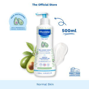 Mustela Gentle Cleansing Gel for Hair & Body 500ml [Normal Skin][Bath Time] (exp: Beyond 2028) updated 15/08/25