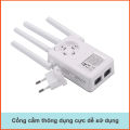 Kích sóng wifi 4 râu - cực mạnh (trắng)-Bộ câu trộm wifi hàng xóm-Bộ thu phát wifi mạnh gấp 4 lần wifi thường thu phát sóng lên đến 50m. 