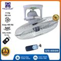 Quạt đảo trần Vinawind QTD-400XĐB có điều khiển từ xa hàng chính hãng điện cơ thống nhất bảo hành 12 tháng. 