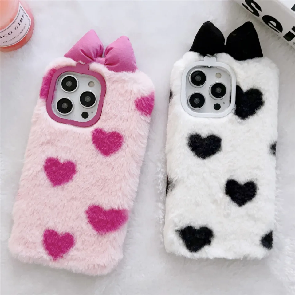 for iPhone 15 14 13 12 11 X XS Pro Max XR mini Plus SE Furry