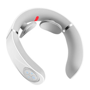 Neck Massager with Heating Function Portable Electric Neck Massager with 5 Modes/16 Intensites Deep Tissue Relief