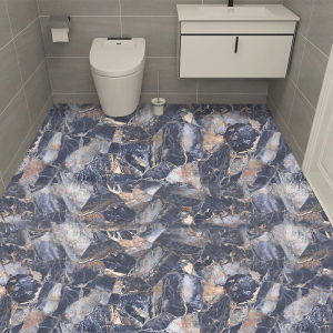 สติกเกอร์พื้นวอลล์เปเปอร์พื้นกันน้ำหนาและทนต่อการสึกหรอสำหรับห้องนอนห้องน้ำ