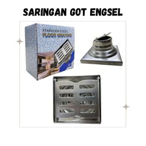 Floor drain engsel / Saringan got stainless tebal anti bau/kecoa/kelabang 10cm TERMURAHHHH!!!
