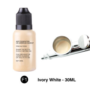 4Colors 30ml/bottle Water Based Airbrush Foundation Face Make-up Concealer Spray Airbrush Makeup Foundation
