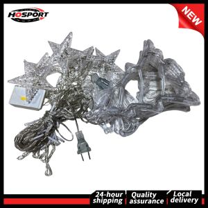 【Free Shipping】 Christmas LED Curtain String Lights Waterproof IP54 for Festive Home Decor Twinkle Holiday Lights