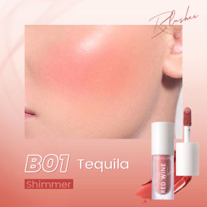 FOCALLURE Face Liquid Blush Hangover Red Wine Natural Cheek Tint Blusher Matte Cream On Face Make Up Cosmetics