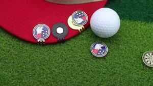 Ball Marker Golf Jenis Klip Topi MKT-WP13【BARANG SPOT】