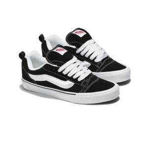PROMO Sepatu Skool Vans knu black navy pria wanita termurah sepatu gemoy
