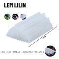 ( ISI LEM TEMBAK KECIL ) Isi Lem Tembak / Refill Glue Gun Kecil / Warna Putih / Ukuran 0.7 x 20 Cm / Lem Lilin Bakar / Stik Isi Lem Tembak / Refill Lem Tembak / Merk Taiwan / Keep Blessing. 