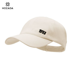 HOZADA Women Baseball Cap Empty Top Large Brim Visor Cap Women High Ponytail Baseball Cap Empty Top Sunscreen Cap  Outdoor Urban Sports Sun Protection Hat  Hip Hop Hats