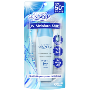 Skin Aqua Moisture Milk SPF 50+ PA+++UV (40gr)Sunscreen/ UV Protection/Pelembab Wajah/Glowing