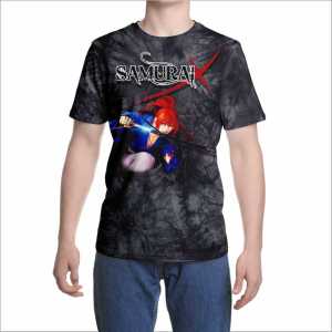 Kaos 3D 3 Dimensi Kensn Blue Samura1 X Premium Bangkok Thailand