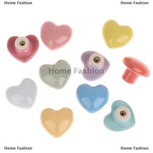 [COD] Home Fashion Cartoon Color Hand-in-hand Wardrobe Door Single-hole Round Drawer Handle