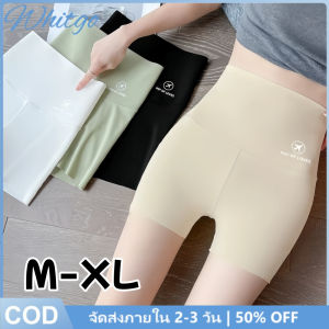 Whitgo【การจัดส่ง 2-3 วัน】กางเกงโยคะยืดหยุ่นสูง กางเกงฉลามผอมพอดี กางเกงกีฬาสั้นที่สะดวกสบายและไม่มีรอยต่อ