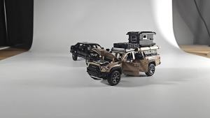 2026 1:32 Toyota Tacoma TRO Off Road Pickup Alloy Diecast Model Sound and Light Toy Collection Hobby Birthday Gift For Boys Display