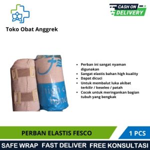 PERBAN ELASTIS FESCO / PERBAN ELASTIC BANDAGE/PERBAN KESELEO