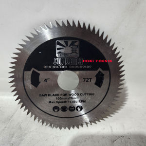 Mata Circle 4 Inch 72T Mata Gergaji Kayu