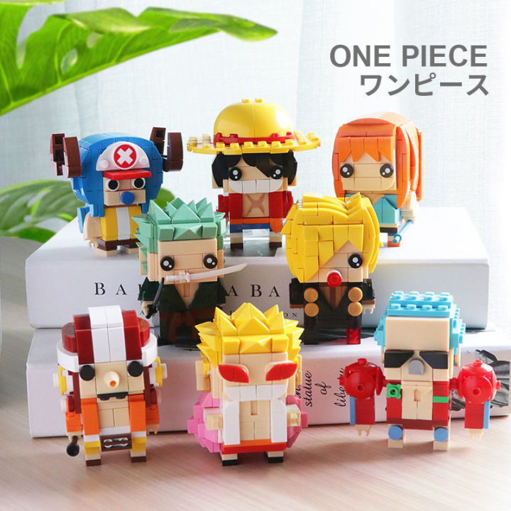 Lego One Piece Mô Hình One Piece Đảo Hải Tặc Các Nhân Vật Luffy Zoro Sanji  Robin Chất Liệu Nhựa ABS Cao Cấp annhienstore19