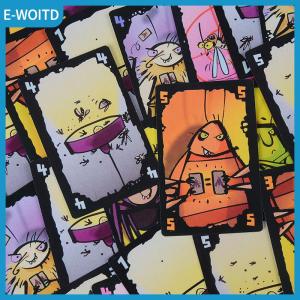 【E-WOITD】 5 Options Cards Game Kakerlaken Salat Poker Royal Suppe Mogel Motte Board Game