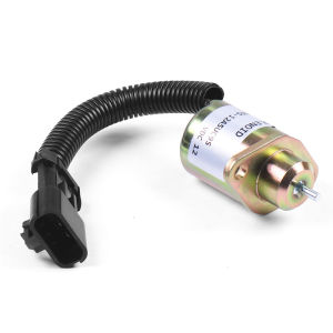 Excavator parts flameout solenoid valve is suitable for Kubota V1505 R90 1503ES-12A5UC9S