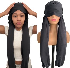 Bonnet for Sleeping Long Braids Hair Bonnets for Women    Bonnet for SleepingLong Braids Hair Bonnets for Women2 in 1 Long Hair Protection & BreathableBonnet for Braids