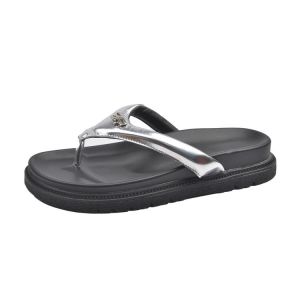 [Free Shipping] 2026 New Summer Thick-Soled Womens Fashionable Flat Sandals for Outdoor Wear