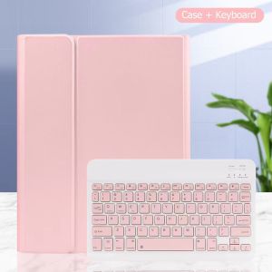 Samsung Tab A7 Lite T225/T220 Flip Book Cover Casing Keyboard Case Wireless PU Leather